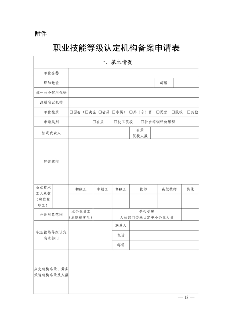 关于印发《河北省职业技能等级认定工作规程（试行）》的通知