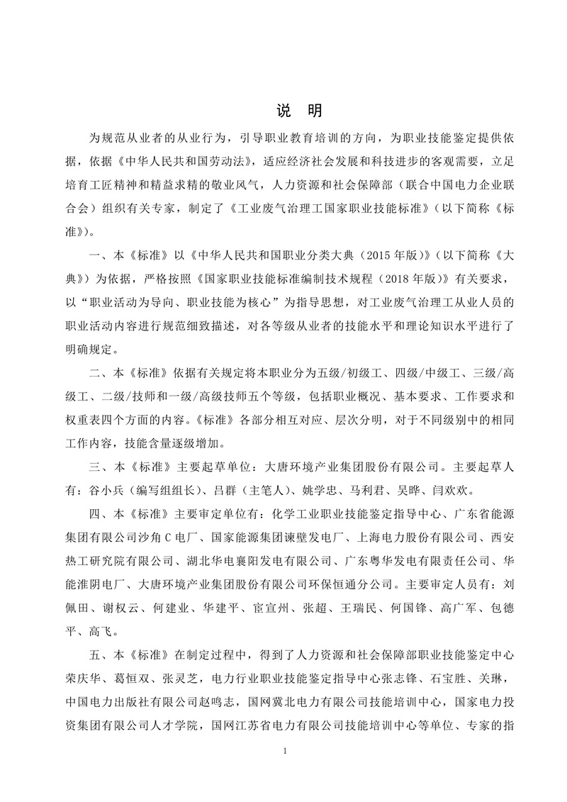 工业废气治理工